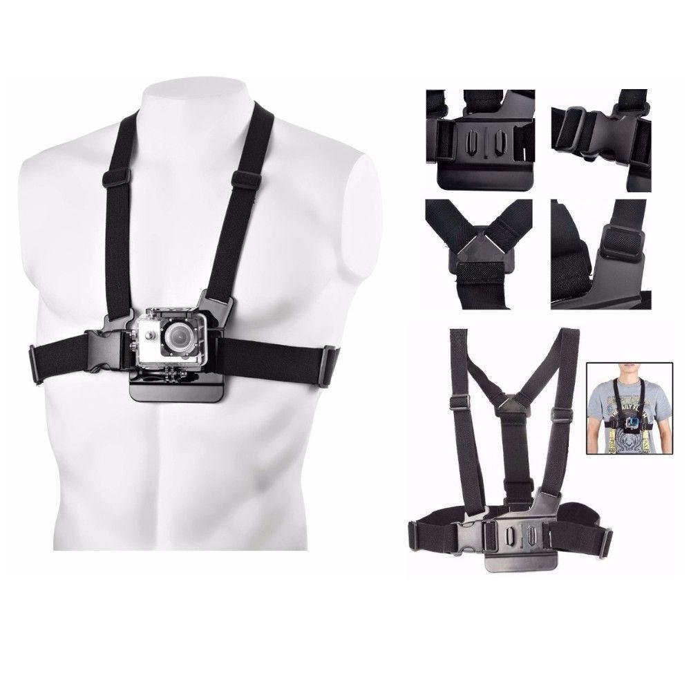 Suporte para Câmeras Gopro E Similares, Shoot De Peito Chest Mount Harness, Preto Suporte para Câmeras Gopro E Similares, Shoot De Peito Chest Mount Harness, Preto