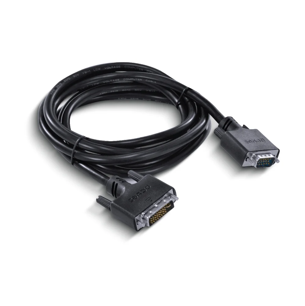 Imagem 2 de 5 do produto Cabo DVI-I 24+5 Para VGA, 15 Pinos Macho, 2M - PDVM15-2