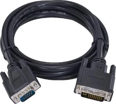 Imagem 2 de 4 do produto Cabo Vinik DVI-i 24+5 Pinos Para VGA 15 Pinos 2 Metros DIVGA-2