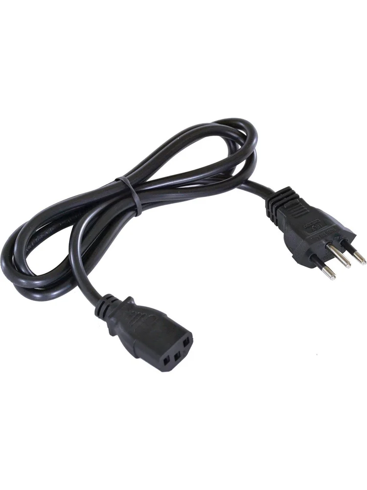 Imagem 5 de 5 do produto Cabo De Forca Tripolar Para Fonte 3x0.50 Mm, 250v, 10a, 1.2 Metros