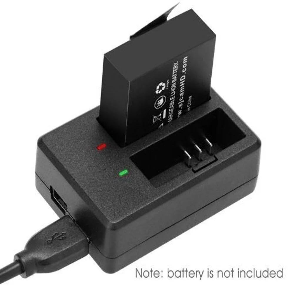 Imagem 2 de 4 do produto Carregador Duplo De Bateria Sjcam Sj7 Star
