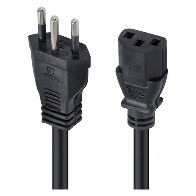 Cabo De Força Vinik Tripolar, Para Fonte 3x0.75Mm, 250V, 2 Metros