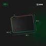 Mousepad Gamer, Preto, RGB Xzone, Gmp-01.