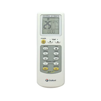 Controle Remoto Gallant Universal, Para Ar Condicionado, Branco