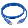 Cabo De Rede Plus Cable Pc-cbeth10001 Patch Cord Cat5e Azul 10 Metros