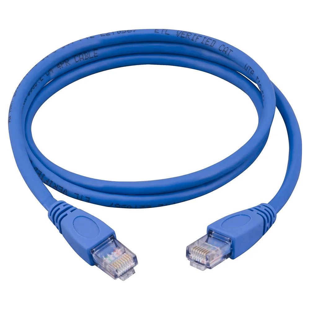 Cabo De Rede Plus Cable Pc-cbeth10001 Patch Cord Cat5e Azul 10 Metros