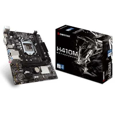 Placa-Mãe Biostar H410MH 6.0, Intel 1200, mATX, DDR4