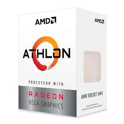 Processador Amd Athon 3000g, 2 Cores, 3.5mhz, 5mb, Am4
