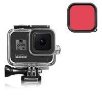 Filtro De Mergulho Vermelho Para Câmeras Gopro Hero 8