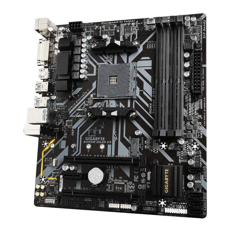 Placa-Mãe Gigabyte A520m S2h, AMD AM4, M-ATX, DDR4. Placa-Mãe Gigabyte A520m S2h, AMD AM4, M-ATX, DDR4.