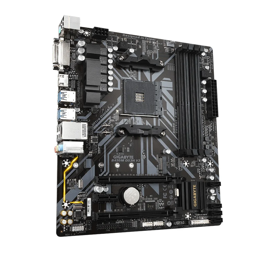 Placa-Mãe Gigabyte A520m S2h, AMD AM4, M-ATX, DDR4. Placa-Mãe Gigabyte A520m S2h, AMD AM4, M-ATX, DDR4.