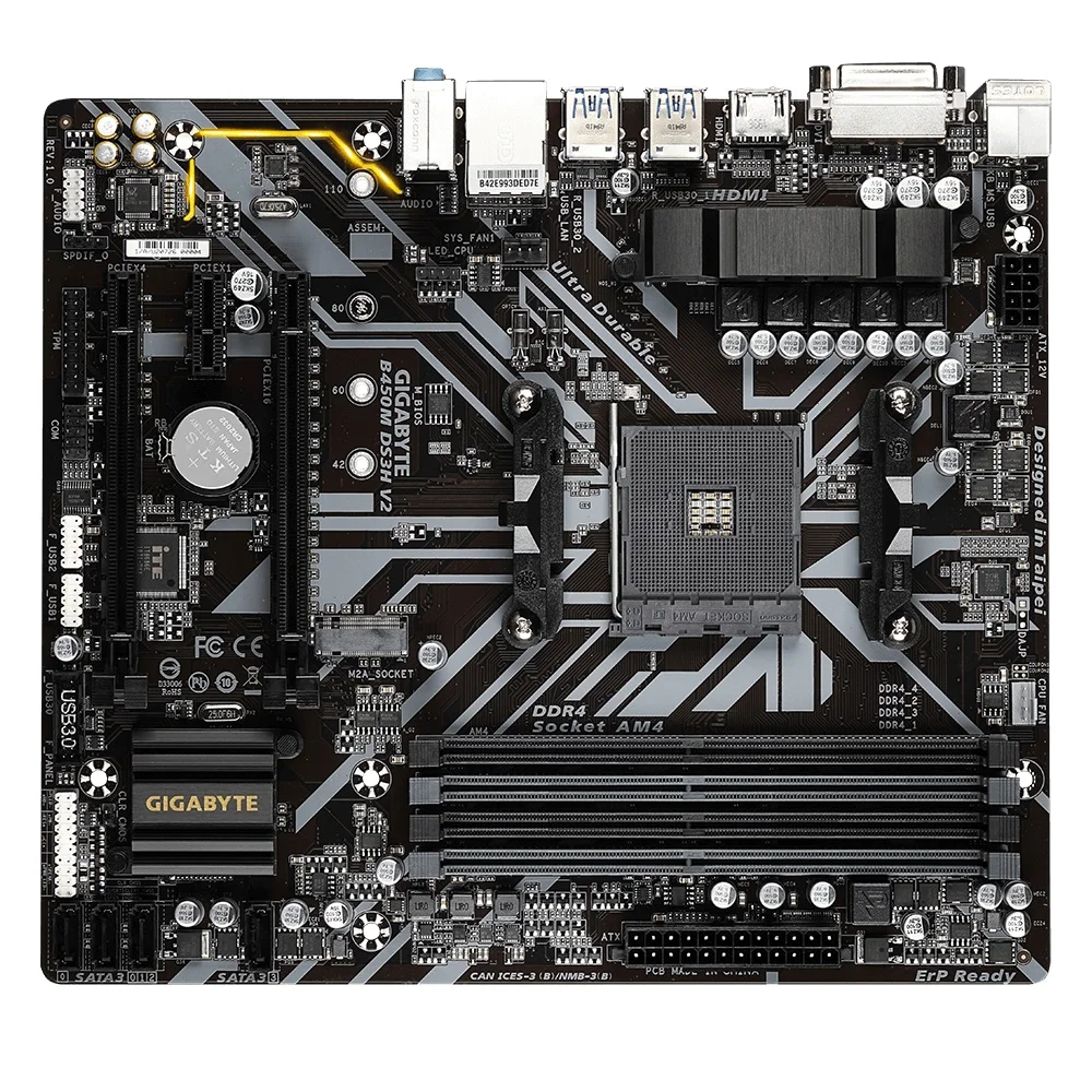 Placa-Mãe Gigabyte A520m S2h, AMD AM4, M-ATX, DDR4. Placa-Mãe Gigabyte A520m S2h, AMD AM4, M-ATX, DDR4.