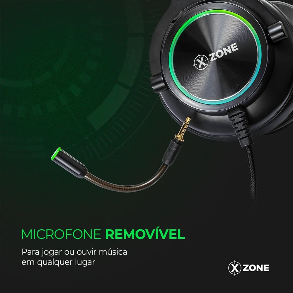 Headset Gamer Xzone Ghs 01 C/ Suporte Headset Gamer Xzone Ghs 01 C/ Suporte