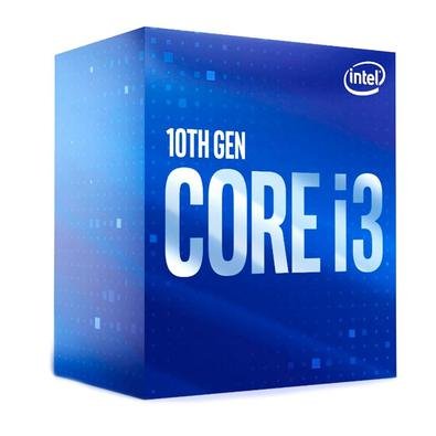 Processador Intel Core I3-10100 4, Nucleos 3.6ghz, 4.3ghz Max Turbo, Lga1200