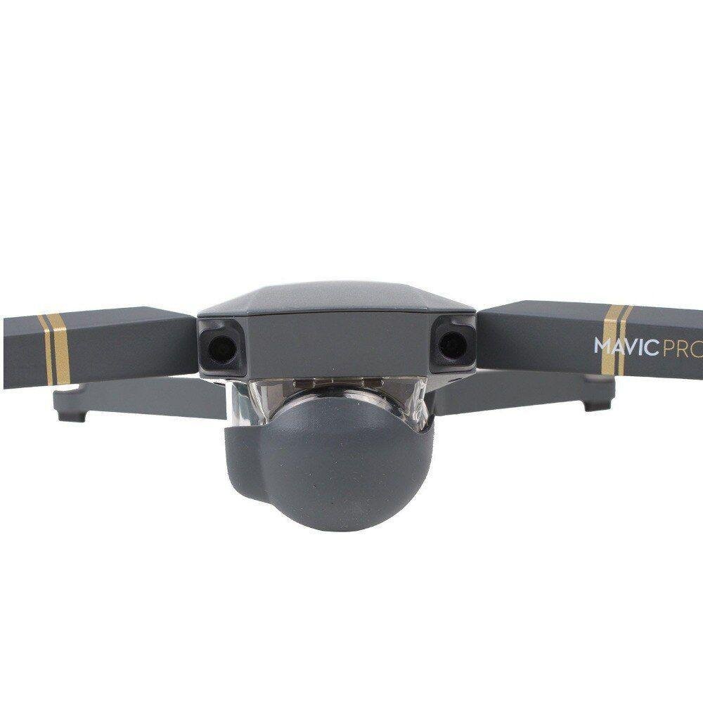 Imagem 2 de 4 do produto Capa Protetora Em Silicone Da Câmera E GiMBal Drones Dji Mavic Pro - Preto