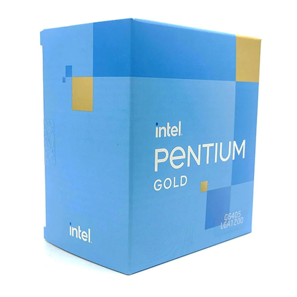 Processador Intel Pentium Gold G6405, 10ª Geração, 4.10GHz, Dual Core, 4 Threads, LGA 1200 - BX80701G6405