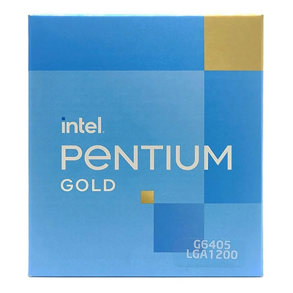 Imagem 3 de 5 do produto Processador Intel Pentium Gold G6405, 10ª Geração, 4.10GHz, Dual Core, 4 Threads, LGA 1200 - BX80701G6405