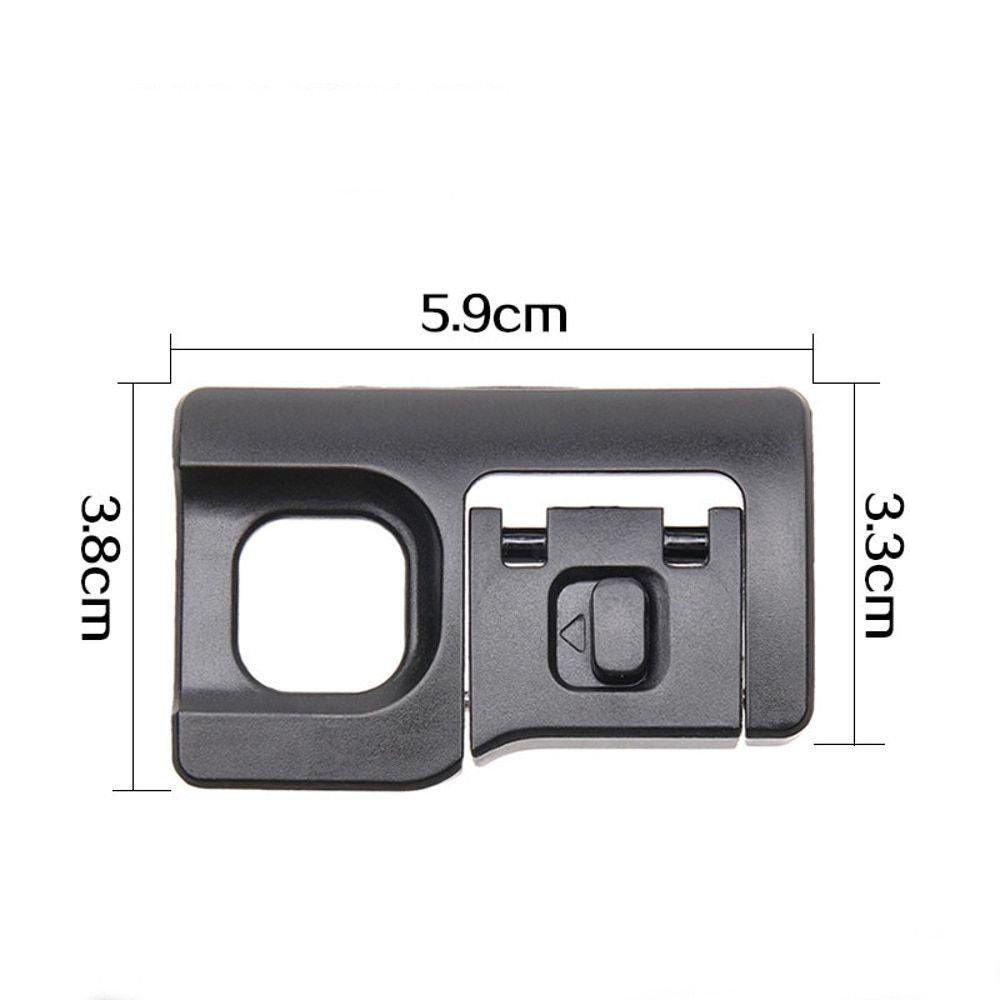 Trava Segurança Para Caixa Estanque Gopro 5/6/7 Black