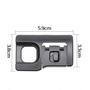 Trava Segurança Para Caixa Estanque Gopro 5/6/7 Black