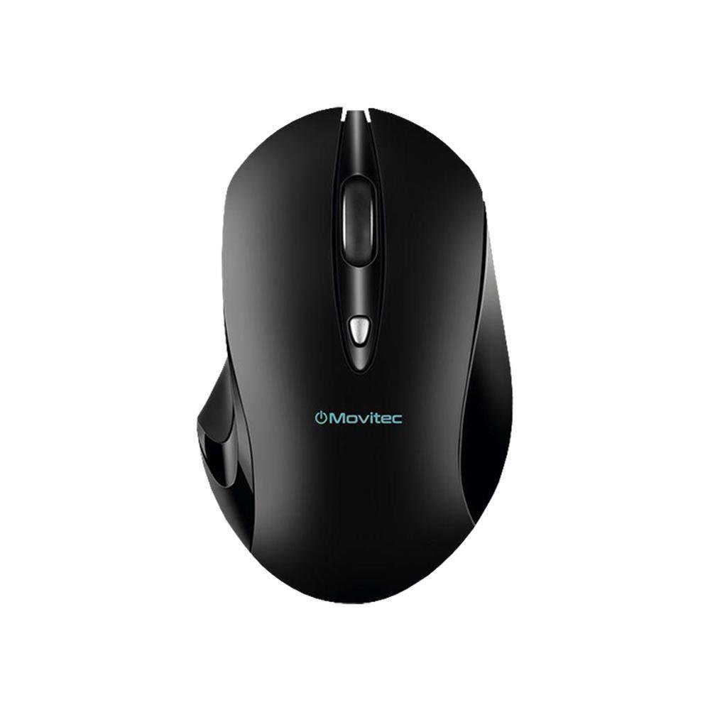 Mouse Sem Fio, Movitec Office, Preto, Omw-03.