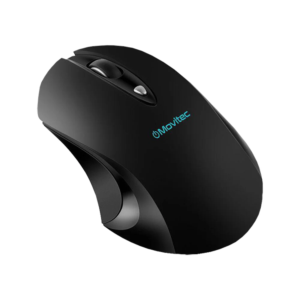 Imagem 2 de 4 do produto Mouse Sem Fio, Movitec Office, Preto, Omw-03.