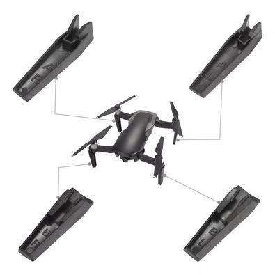 Trem de pouso estendido deixa seu drone à 3,5cm do chão, protegendo assim a câmera, os sensores e os sonares ao aterrissar em uma superfície irregular