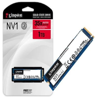 Resposta excepcional para notebooks e computadores! O SSD NV1 NVMe PCIe da Kingston é uma solução de armazenamento significativa que oferece velocidad
