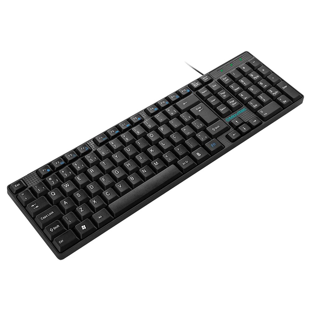 Imagem 4 de 4 do produto Teclado Movitec Office Multimidia, Abnt2, Otf-01