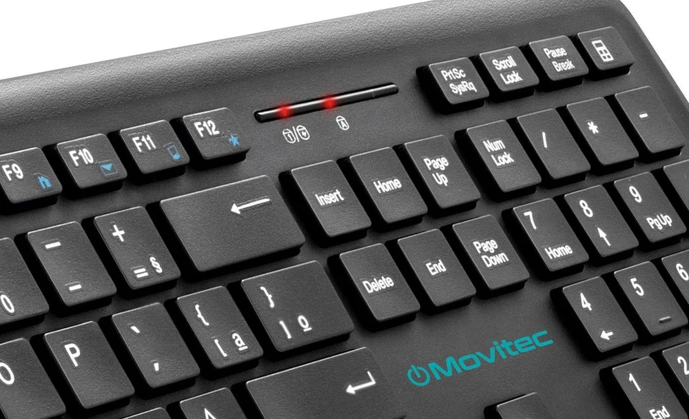 Imagem 3 de 5 do produto Teclado e Mouse Sem Fio, Movitech, Office, Abt2, Otcw-01.