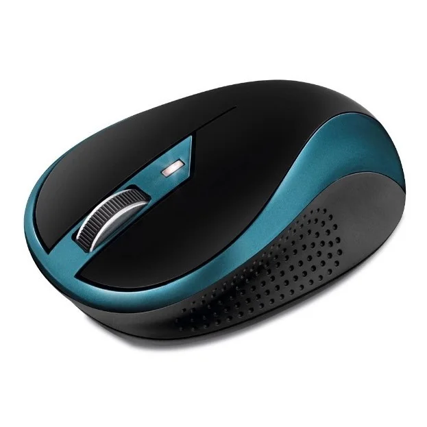 Imagem 4 de 5 do produto Mouse Sem Fio. Movitec Office Preto/azul Omw-02.