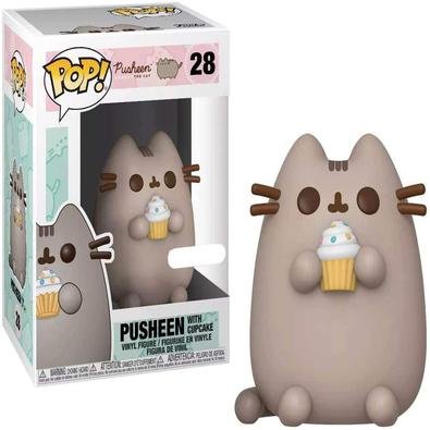Funko Pop! Pusheen Pusheen with Cupcake. POP vinyl da Funko! Confira os outros Pop! da Marvel, Filmes, Desenhos entre outros Colecione todos!
