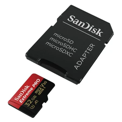 Cartão Memória SanDisk MicroSDHC  UHS-I 32GB Classe 10 com Adaptador Extreme Pro U3 4k