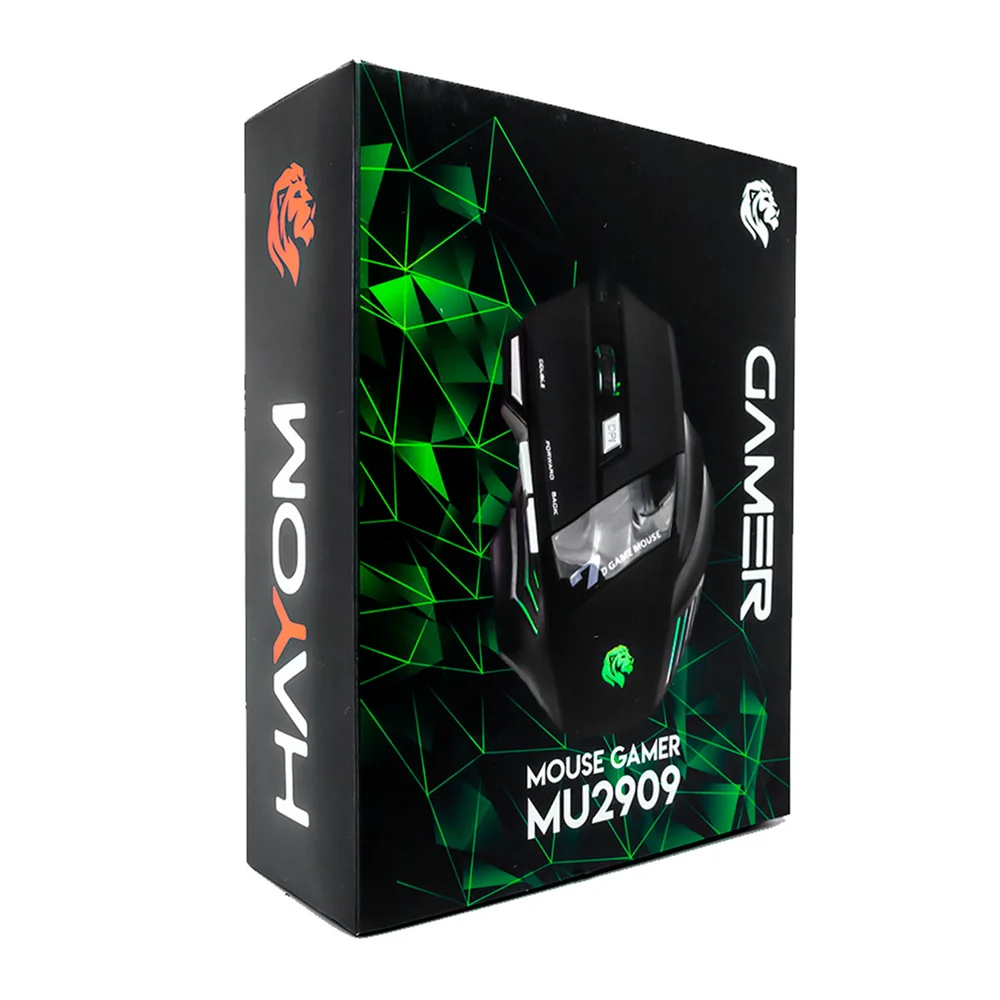 Imagem 3 de 5 do produto Mouse Hayom Mu2909 7 Botoes Optico Usb