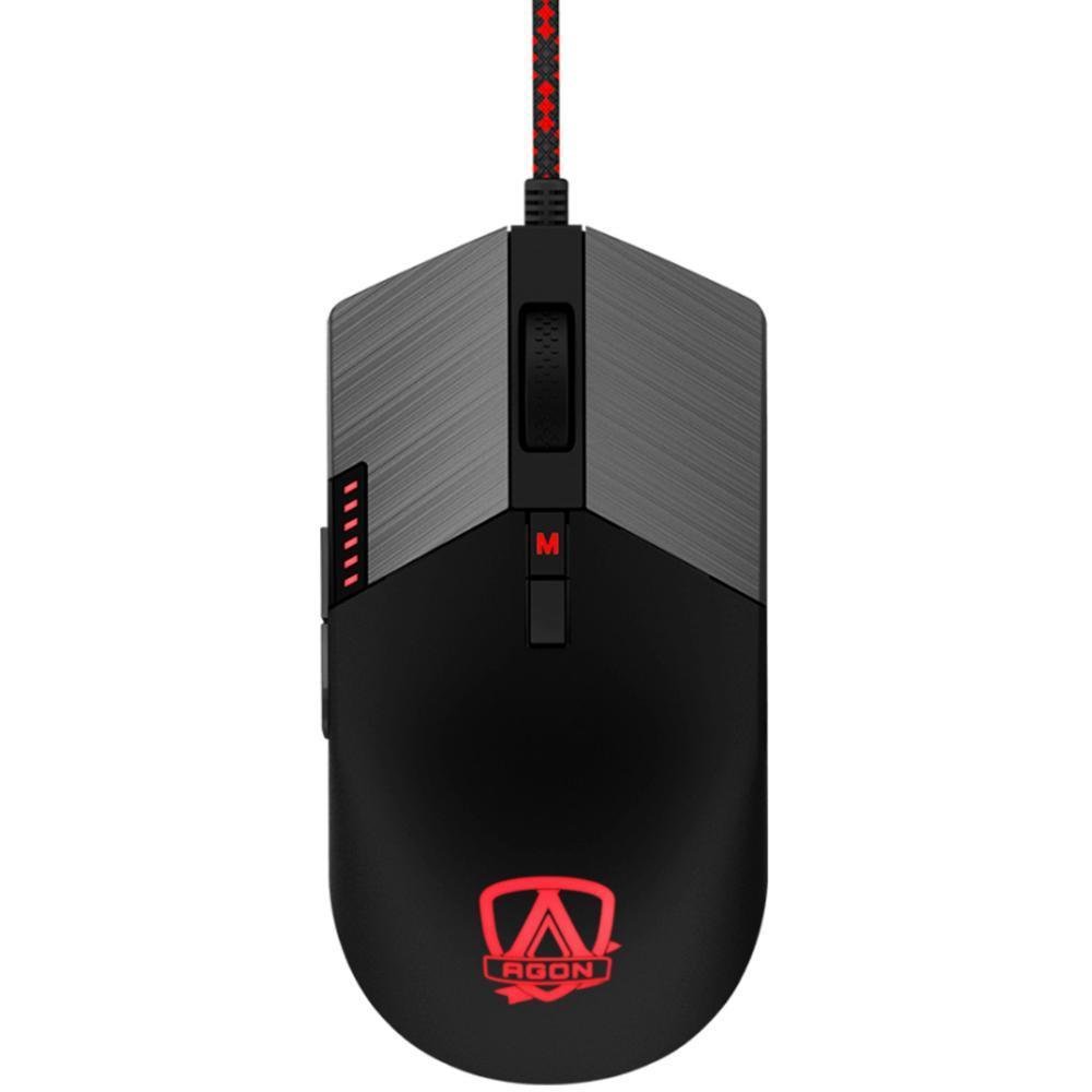 Imagem 3 de 3 do produto Mouse Gamer Agon Mouse, 16.000 Dpi, 8 Botoes, Preto