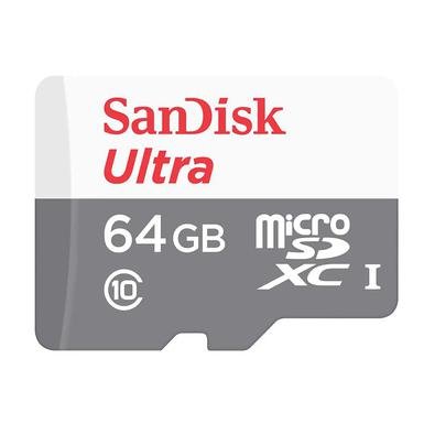 O Cartão de Memória Sandisk Ultra MicroSDHC 64gb Classe 10 de 100MB/s é indicado para as câmeras de ação GoPro Hero 2-4, SJCam, Xiaomi e similares.