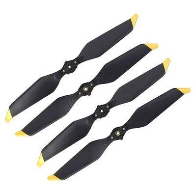 2 Pares Hélices Dobráveis Dourado De Drone Dji Mavic Pro Platinum