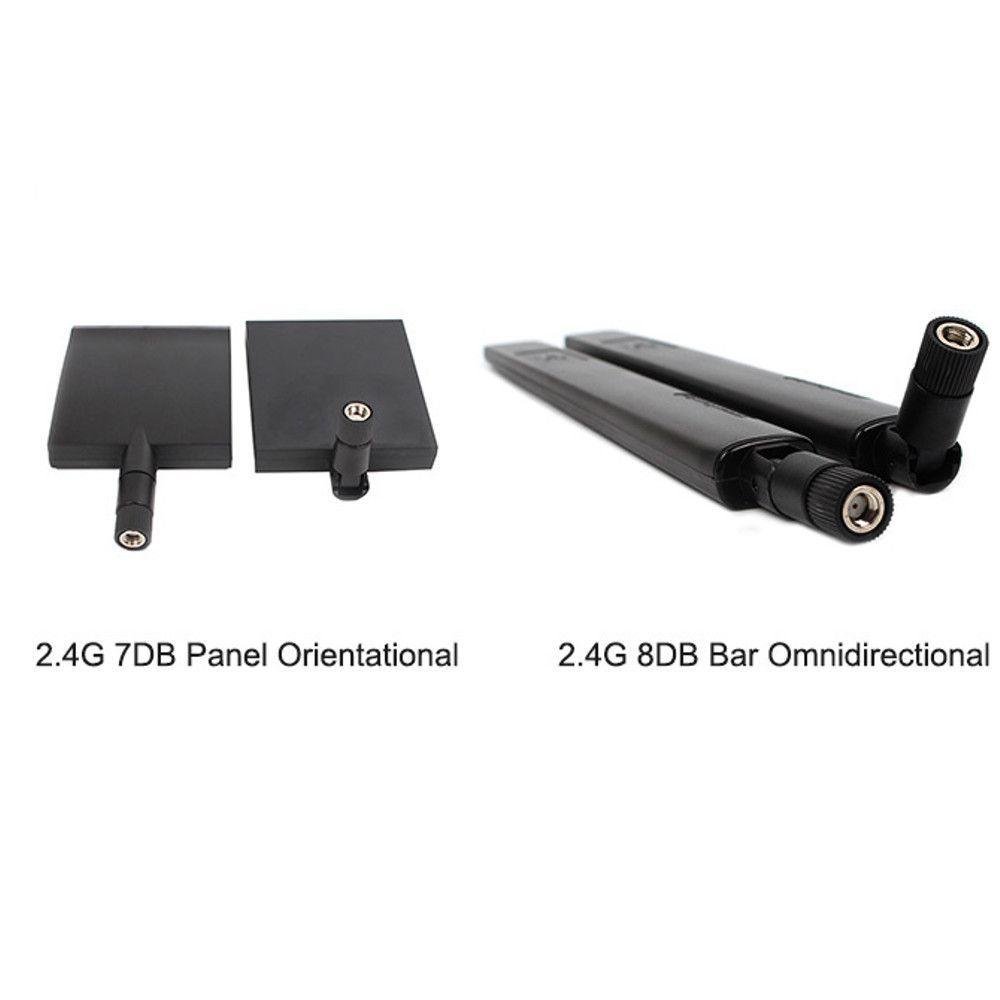 Imagem 4 de 5 do produto Refletor De Sinal 2.4g Com Antena De 7dbi E 8dbi Para Dji Spark Mavic Pro E Air
