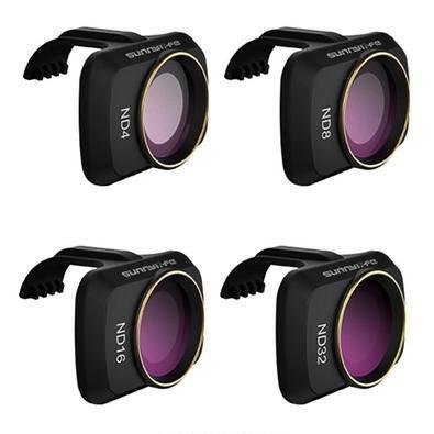Filtro De Lente 4pcs Nd 4, 8, 16, 32 Para Drone Mavic Mini / Mini 2 /mini Se