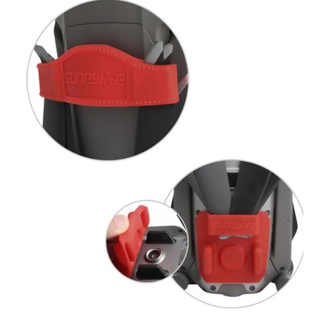 Protetor E Trava De Hélices Para Drone Dji Mavic 2 Pro E Zoom - Vermelho Protetor E Trava De Hélices Para Drone Dji Mavic 2 Pro E Zoom - Vermelho