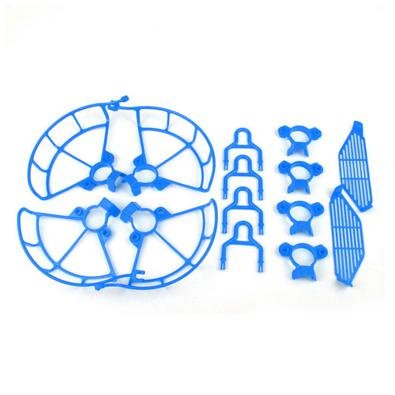 Este kit de proteção para Drone DJI Spark é composto por um protetor de hélices, um protetor de dedos e um extensor de trem de pouso. É um conjunto de