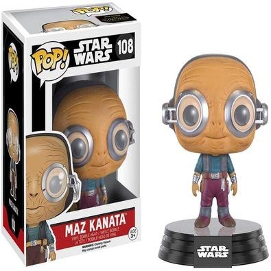 Boneco Funko Pop Star Wars Maz Kanata 108