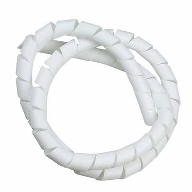 Organizador De Cabos Espiral 20mm 1,5m Branco / Un / Force Line 47445