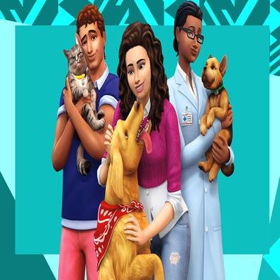 Jogo PS4 The Sims 4 Cães e Gatos