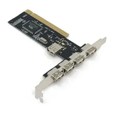Placa Pci Com 5 Portas Usb 2.0 480 Mbps Dp-52