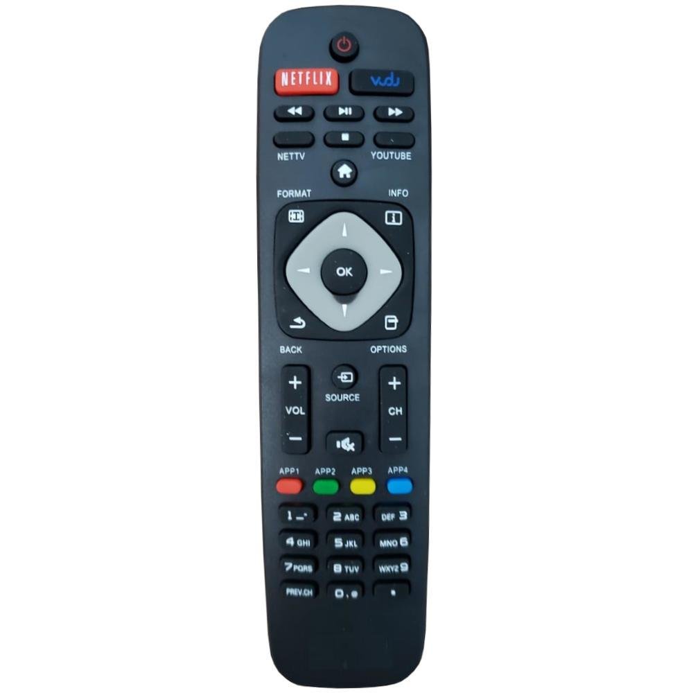 Controle Compatível Tv Philips Smart 40pfg5100/78  W-132a
