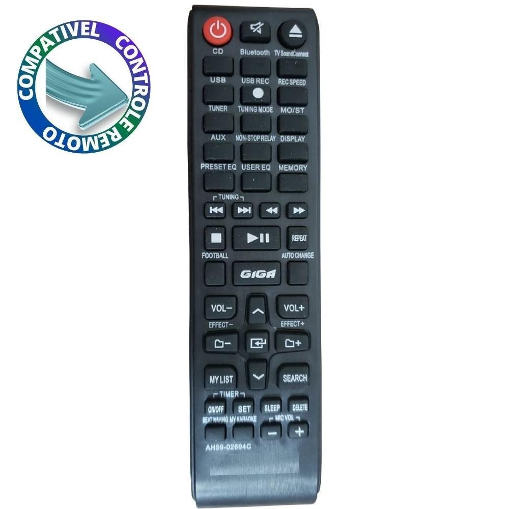 Imagem 2 de 2 do produto Controle Compatível Som Samsung Ah59-02694c Sky-8041