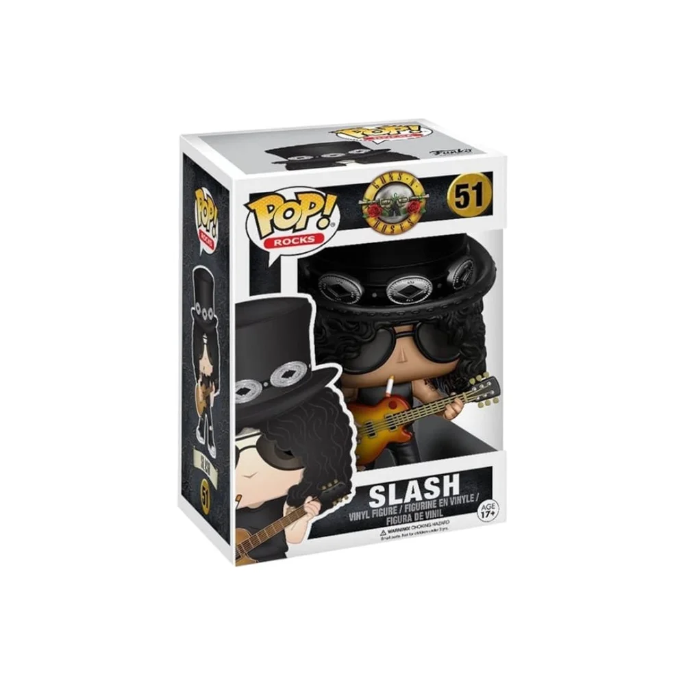 Imagem 3 de 3 do produto Boneco Funko Pop Rocks Guns'n Roses Slash 51