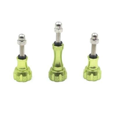 Kit Parafuso Verde Em Alumínio Gopro