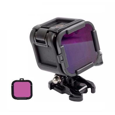 O Filtro Magenta ajuda você a capturar cores tropicais vibrantes enquanto mergulha. Nosso filtro magenta ajuda a melhorar significativamente as cores