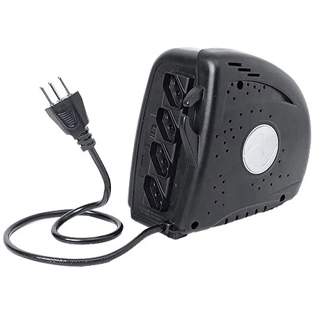 Imagem 4 de 5 do produto Estabilizador Ragtech Side Way 300va E. Bivolt / S.115v 4 Tomadas